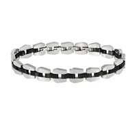 Bracciale Breil Uomo Ceramic Brick in Acciaio TJ3425 - TJ3425